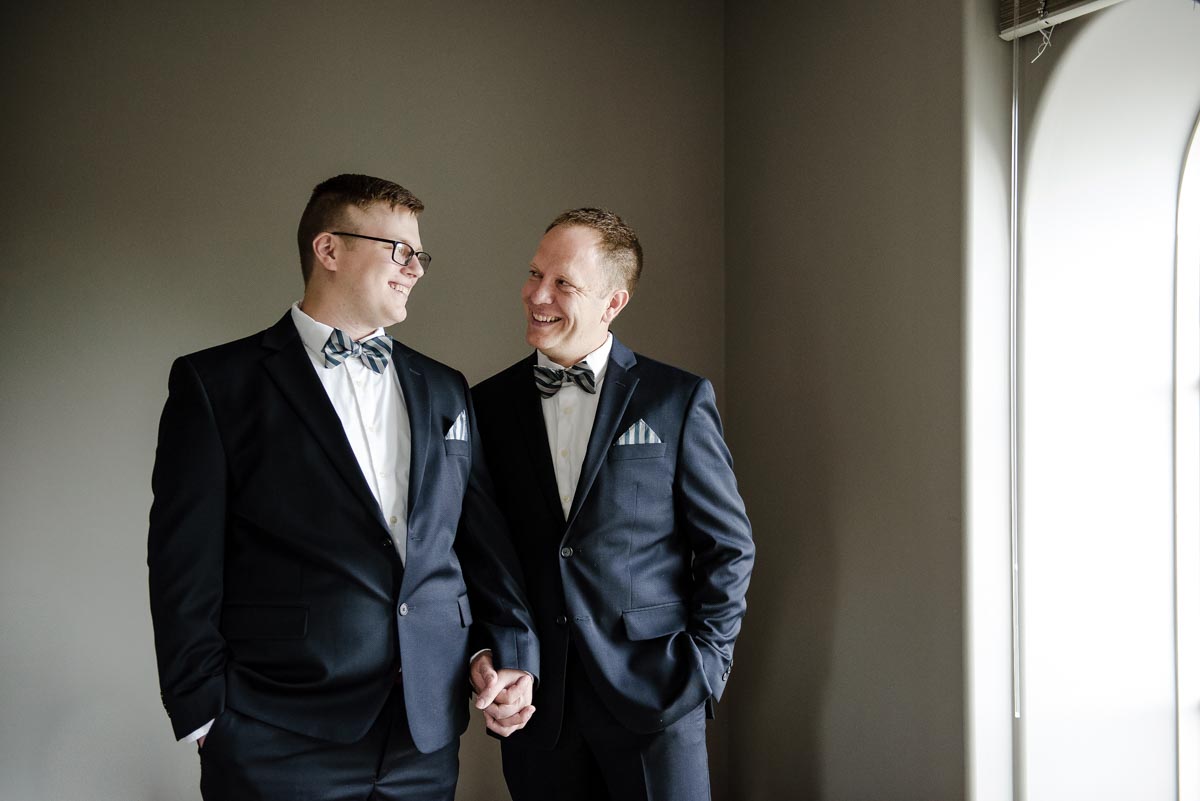 Gay couple getting married at Hudson Ohio church