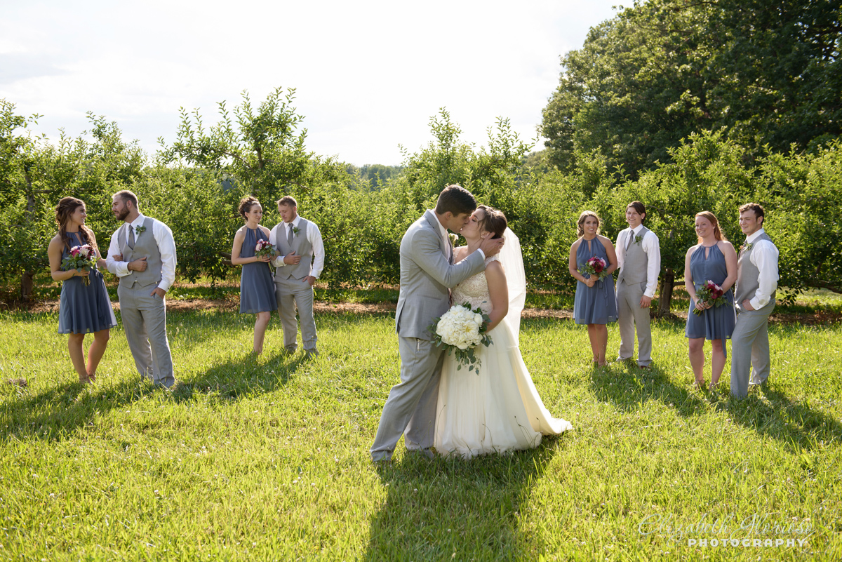 Wedding Party Mapleside Farm Brunswick Ohio